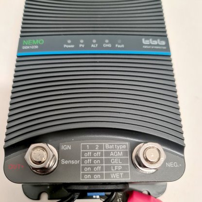 Nemo DDX1230 MPPT Controller with DC to DC (Battery to Battery) charger for smart alternators/Euro 6 engines - Image 4