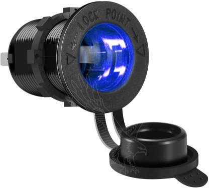 12v Socket With or without LED - Image 2