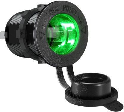 12v Socket With or without LED