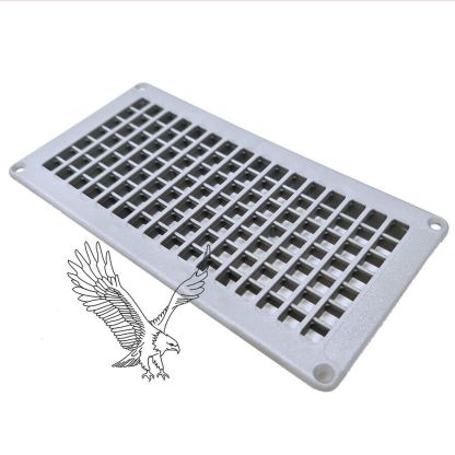 Vent Rectangle Silver, Ventilation for Campervan