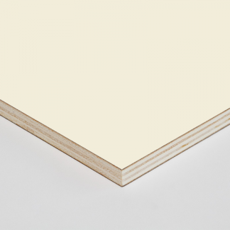 15mm Lightweight Furniture Ply - High Gloss Cream