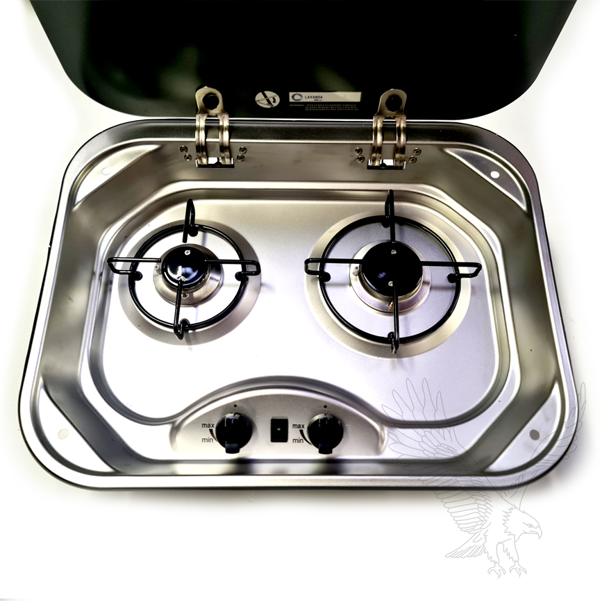 Lavanda LD853 Double Burner Hob