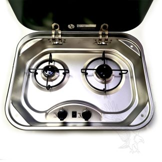 Lavanda LD853 Double Burner Hob