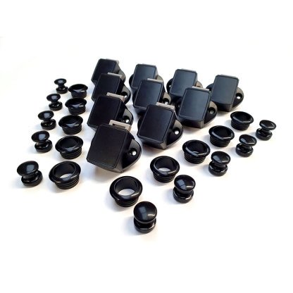 Black Mini Push Lock - Image 5