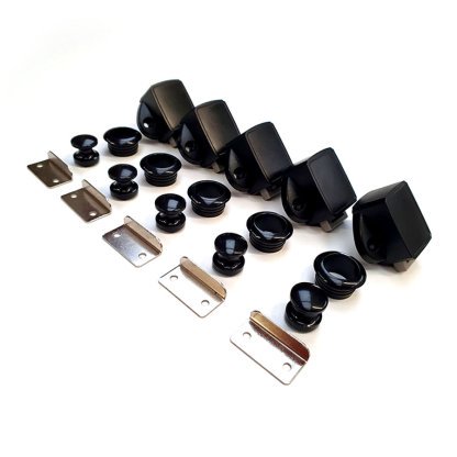 Black Mini Push Lock - Image 4