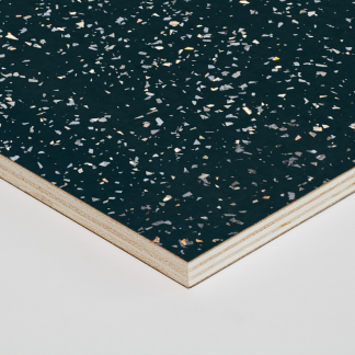 Lightweight ply -15mm Black Sparkle