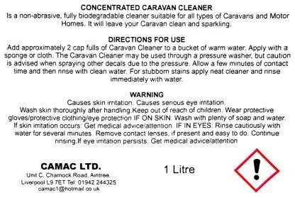 Concentrated Caravan and Motorhome Cleaner - Image 3