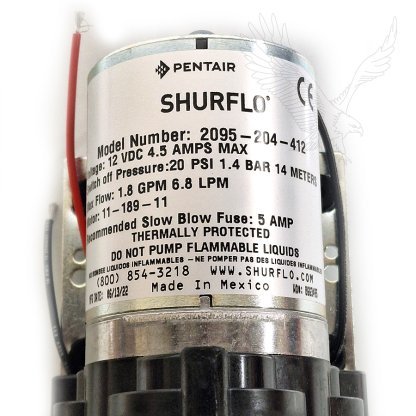 Shurflo Trail King 7 pump 20PSI - Image 2