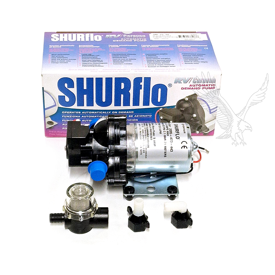 Shurflo Trail King 10 Pump 30PSI - 24V