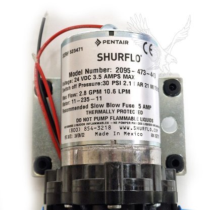 Shurflo Trail King 10 Pump 30PSI - 24V - Image 2