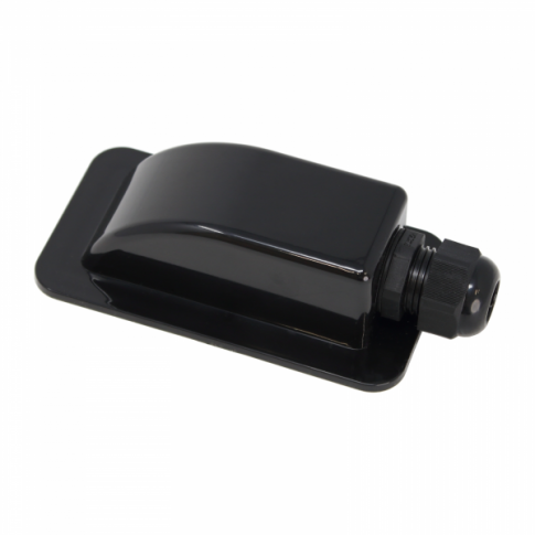 Single Cable Entry gland - BLACK
