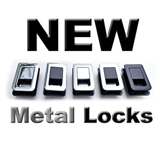 BRAND NEW - Metal Locker Catch - 5 Finishes