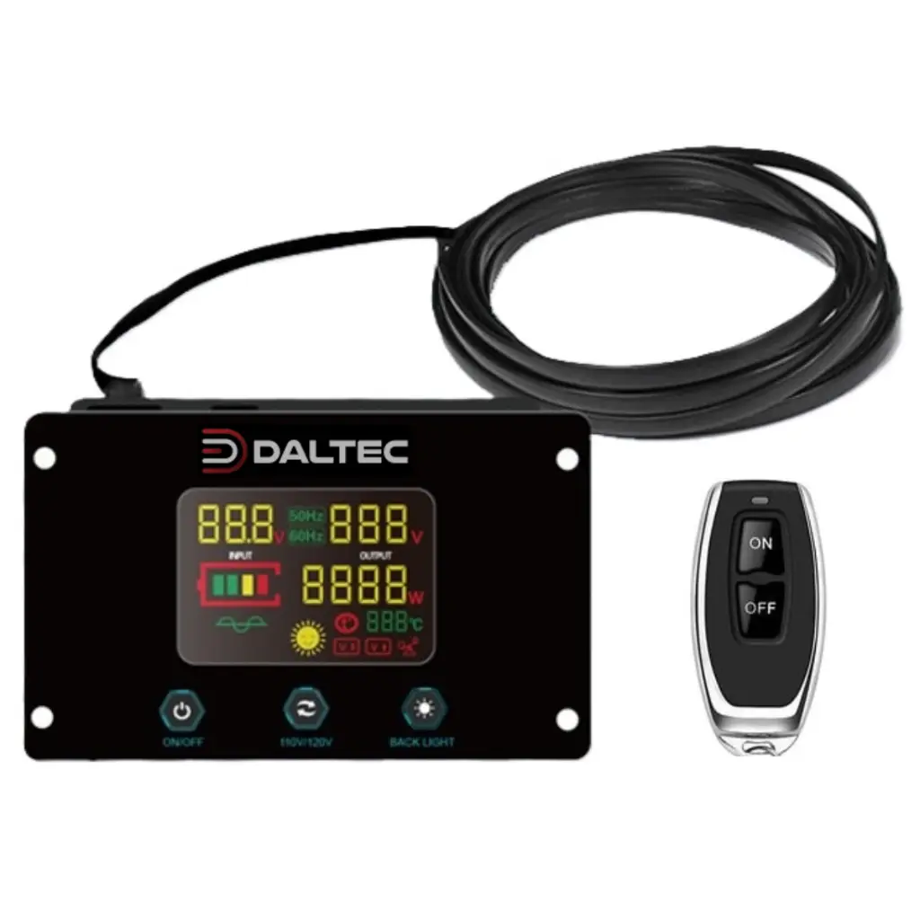 2000W 12V PURE SINE WAVE POWER INVERTER WITH REMOTE CONTROL AND FREE SCREEN - Image 5