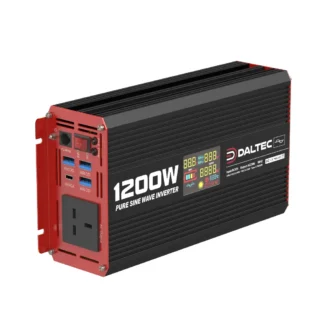 1200W 12V PURE SINE WAVE POWER INVERTER WITH REMOTE CONTROL AND FREE SCREEN