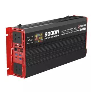 3000W 12V PURE SINE WAVE POWER INVERTER WITH REMOTE CONTROL AND FREE DISPLAY