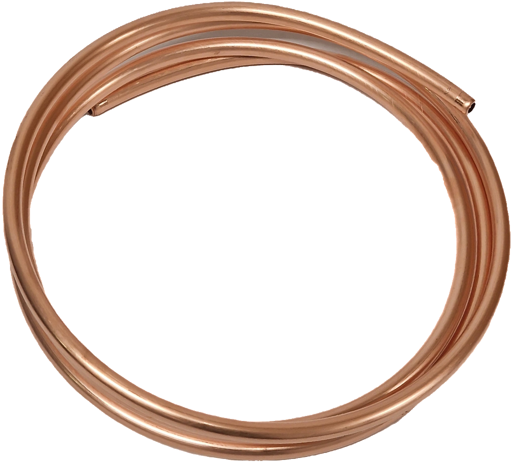 2 metres of Copper Tubing / Pipe - 8mm