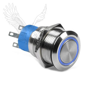 Stainless Steel Halo Push Button Switch
