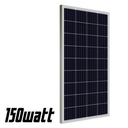 150W Monocrystalline Cell Solar Panel