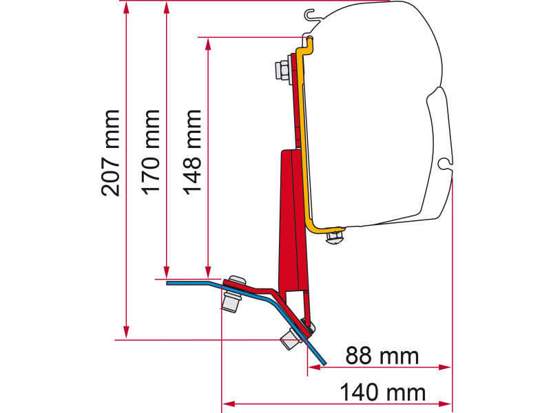 KIT FORD CUSTOM LIFT ROOF H1 - Image 3