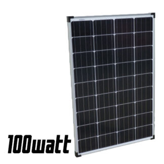 100W Monocrystalline Cell Solar Panel