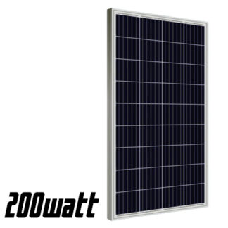 200W Monocrystalline Cell Solar Panel