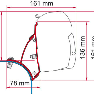 KIT VW T5-T6 LIFT ROOF DB RHD