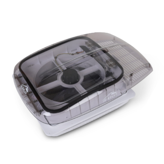 AirPlus Deluxe Roof Vent Transparent Grey - 400mm