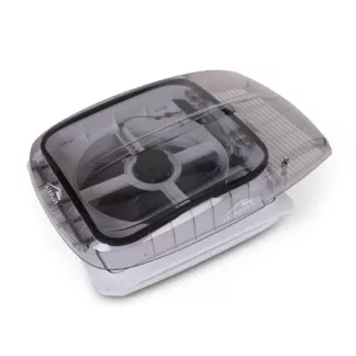 AirPlus Deluxe Roof Vent Transparent Grey - 400mm