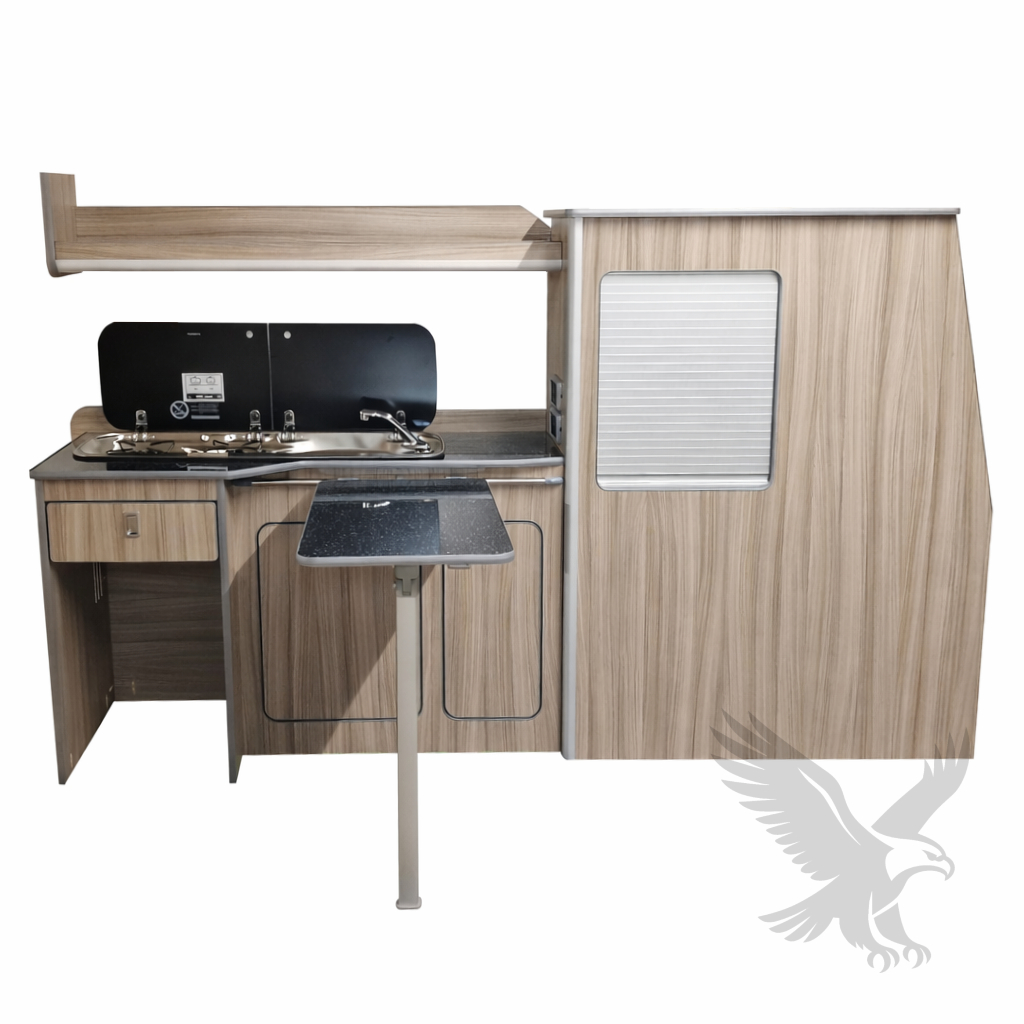 VW Transport T5 Kitchen and Wardrobe Pod - Image 3