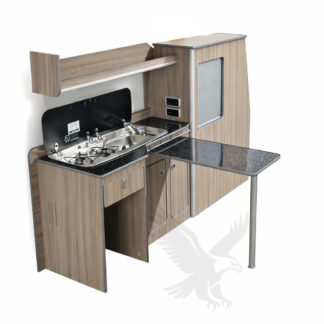 VW Transport T5 Kitchen and Wardrobe Pod