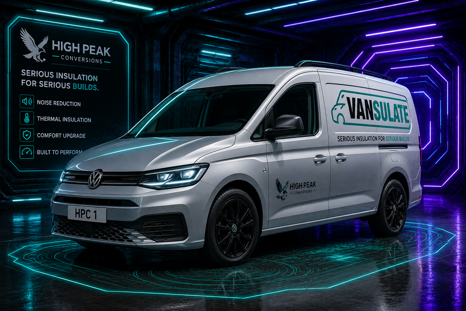 Small Van Insulation & Carpet Lining Kit
