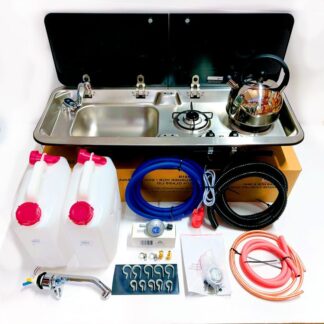 Lavanda LD851L - Double Hob/ sink -  GAS / COLD WATER INSTALLATION KIT with FREE KETTLE!! (Copy)