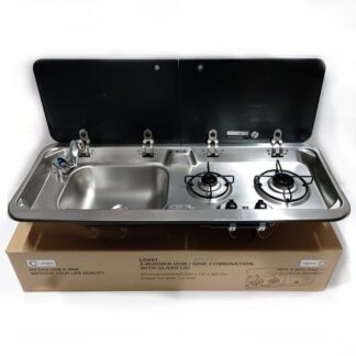 Lavanda LD851L - Double Hob/ LH sink combination unit