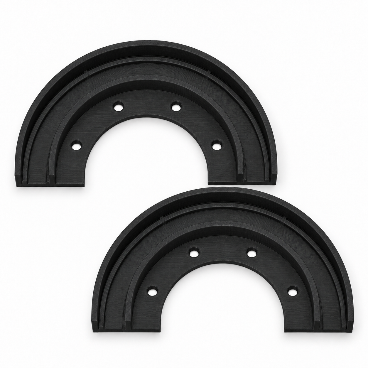 180° Tambour Door Track Return Bend X 2